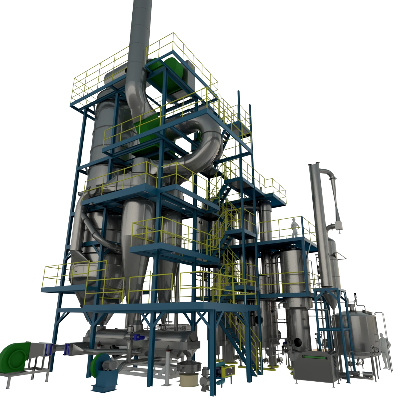 Secador Spray — Sistema de atomización para polvos lácteos