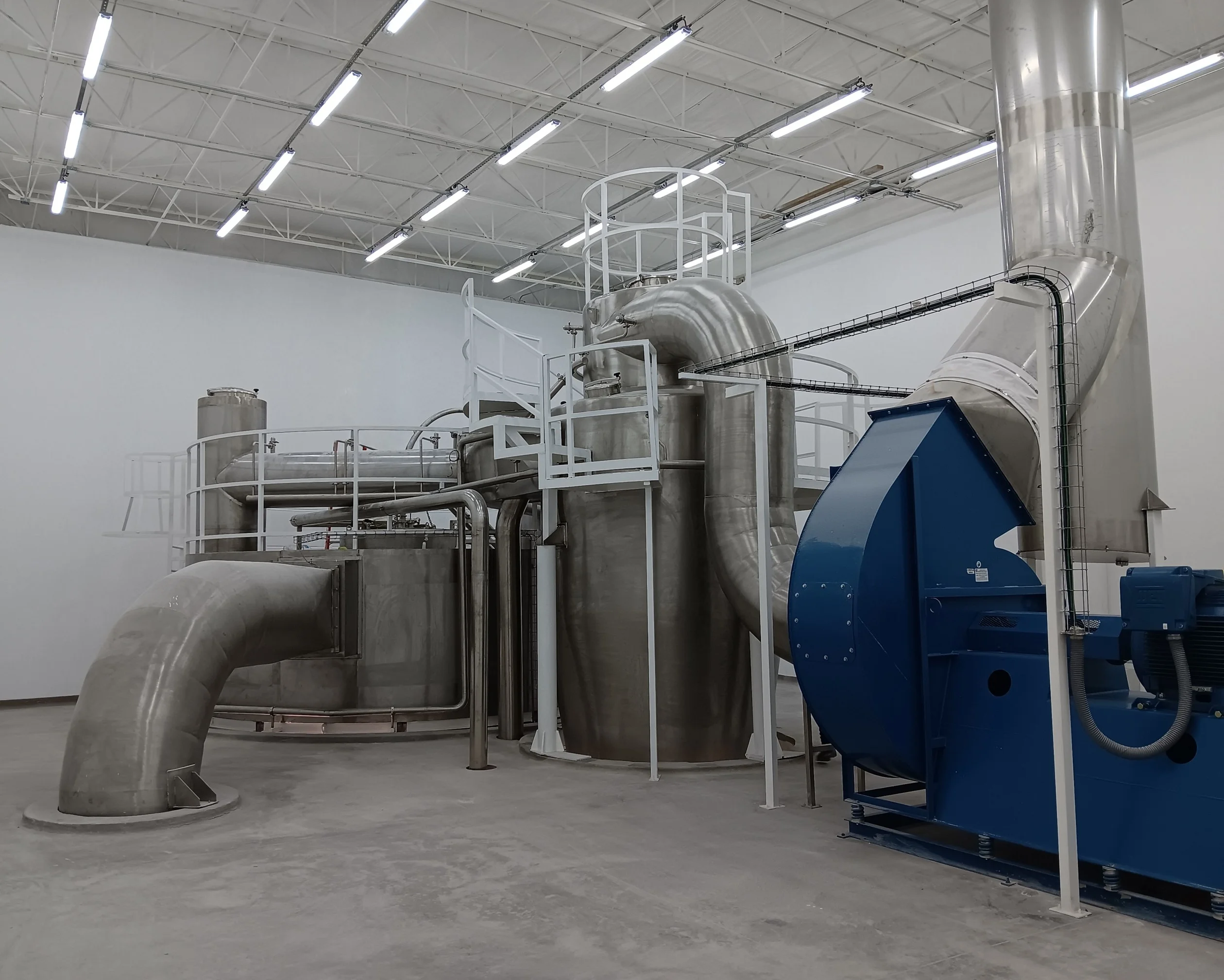 Secador Spray — Sistema de atomización para suero en polvo, WPC y WPI