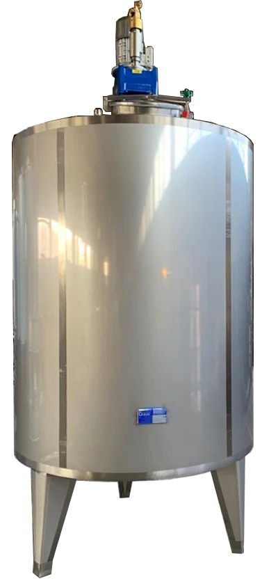 Maduradores de Yogurt con Intercambiador de Calor — Agitación de bajo cizallamiento y control preciso de temperatura