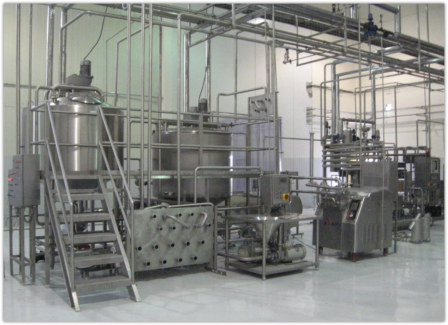 Planta de Producción de Yogurt