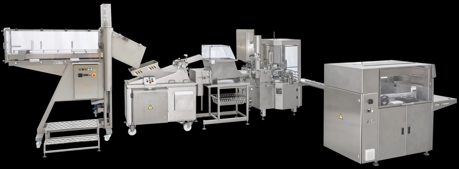 Línea de Reempaque de Mantequilla (SII-BH + SII-ARM + SII-DSU)