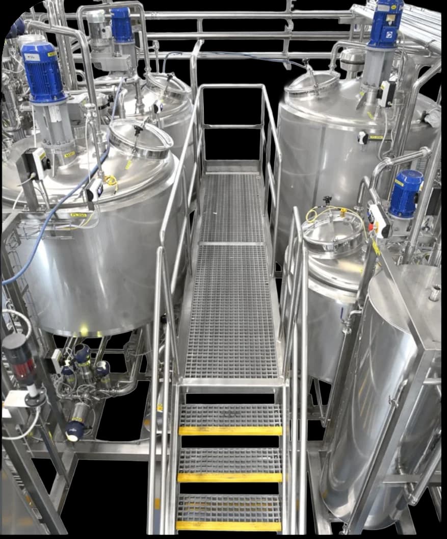 Preparation of the Aqueous and Fat Phases