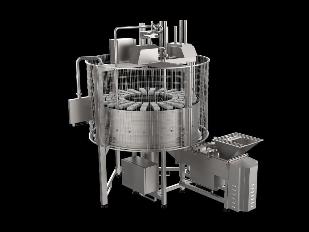 Moldeadora Rotativa con Pre Enfriamiento