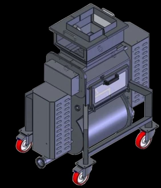 Transporte Neumático — ciclón receptor