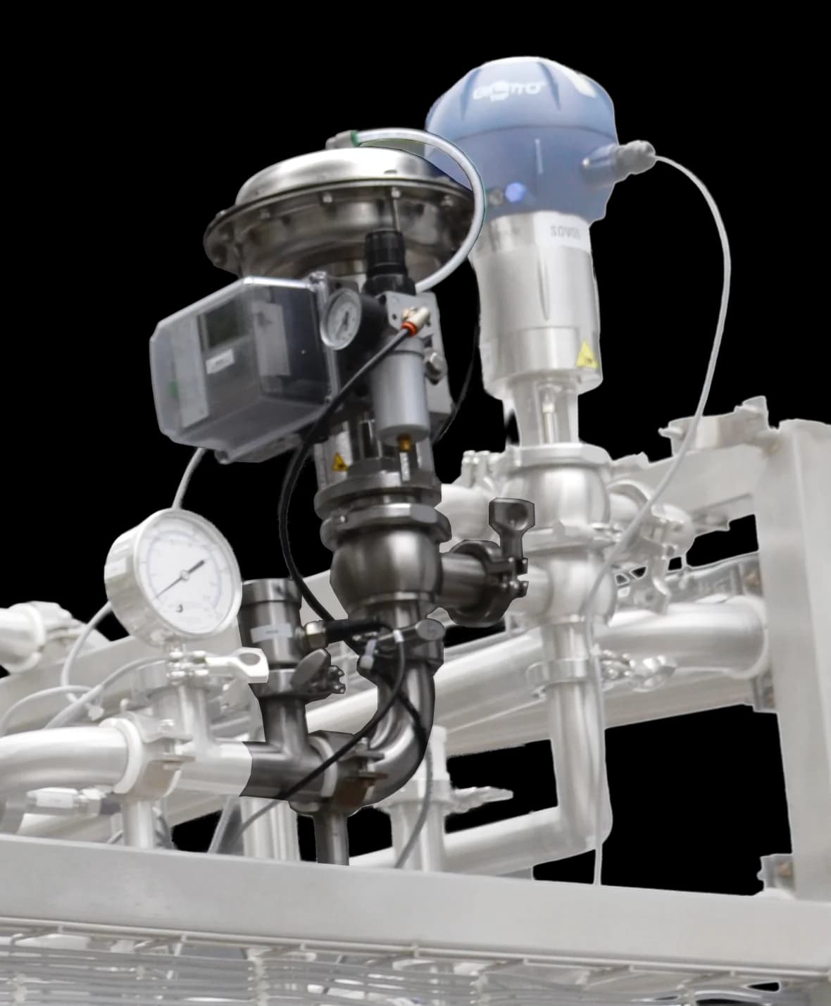 Differential pressure control in regeneration of the HTST PMO Thermoplak™