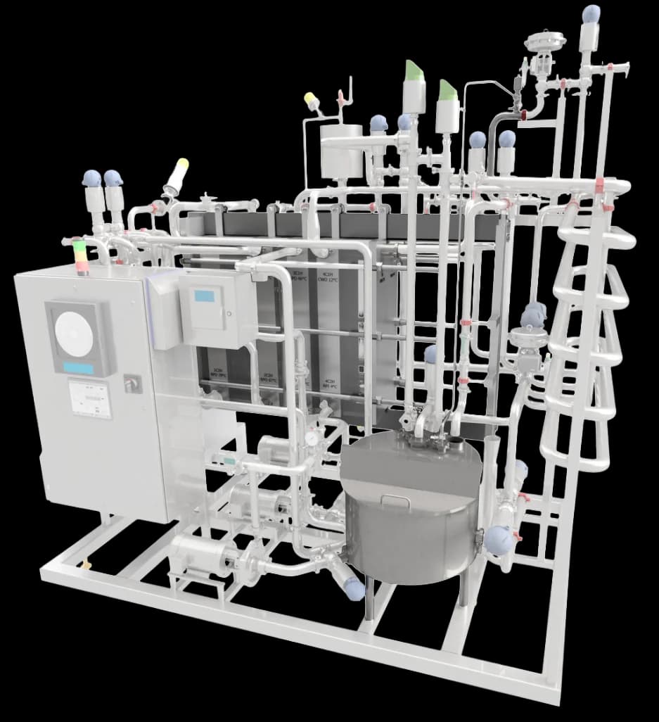 Atmospheric protection system Vacuum Breaker of the HTST PMO Thermoplak™
