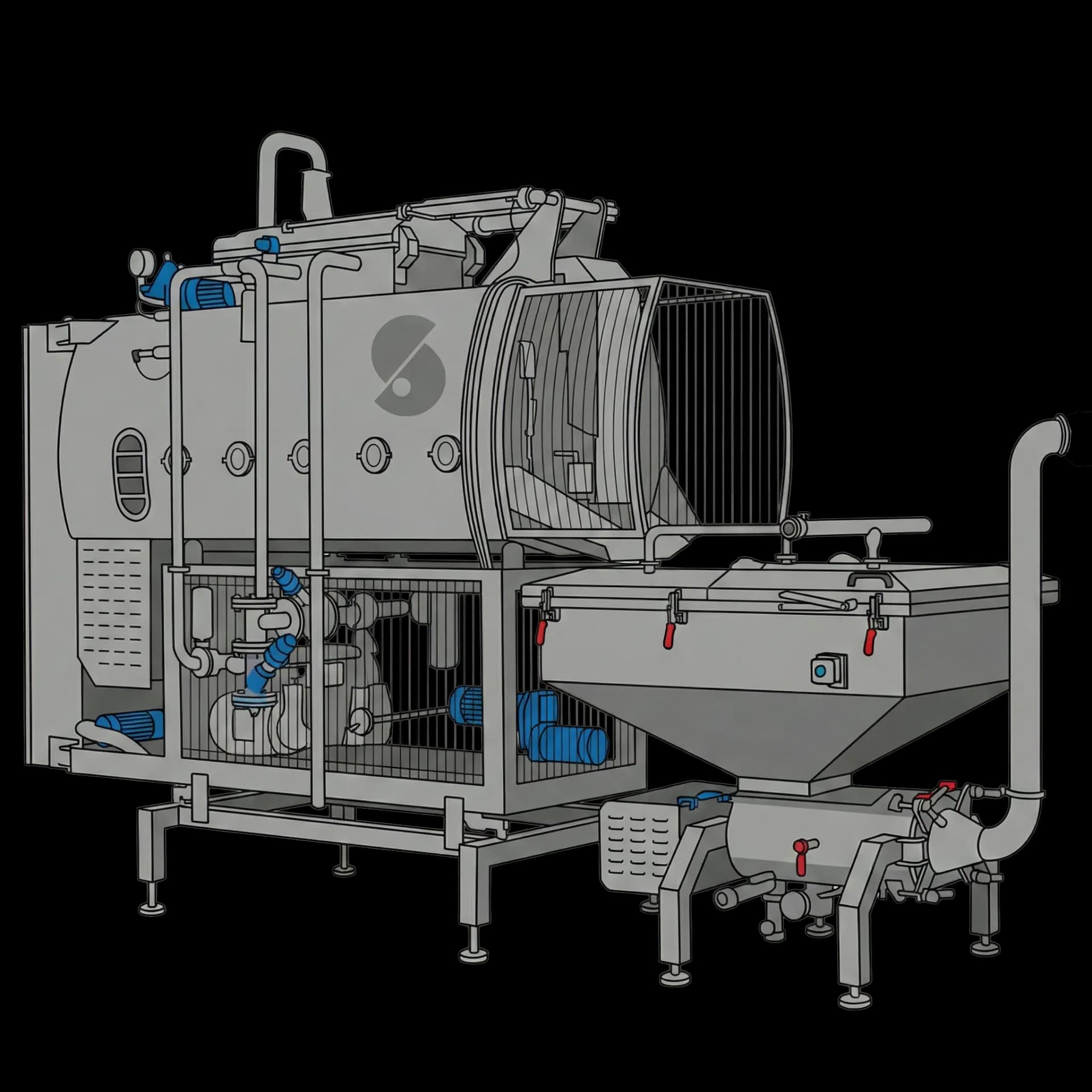 SISTEMA DE HILADO
CON INYECCIÓN DIRECTA
DE VAPOR CONTROLADO
POR CELDAS DE CARGA