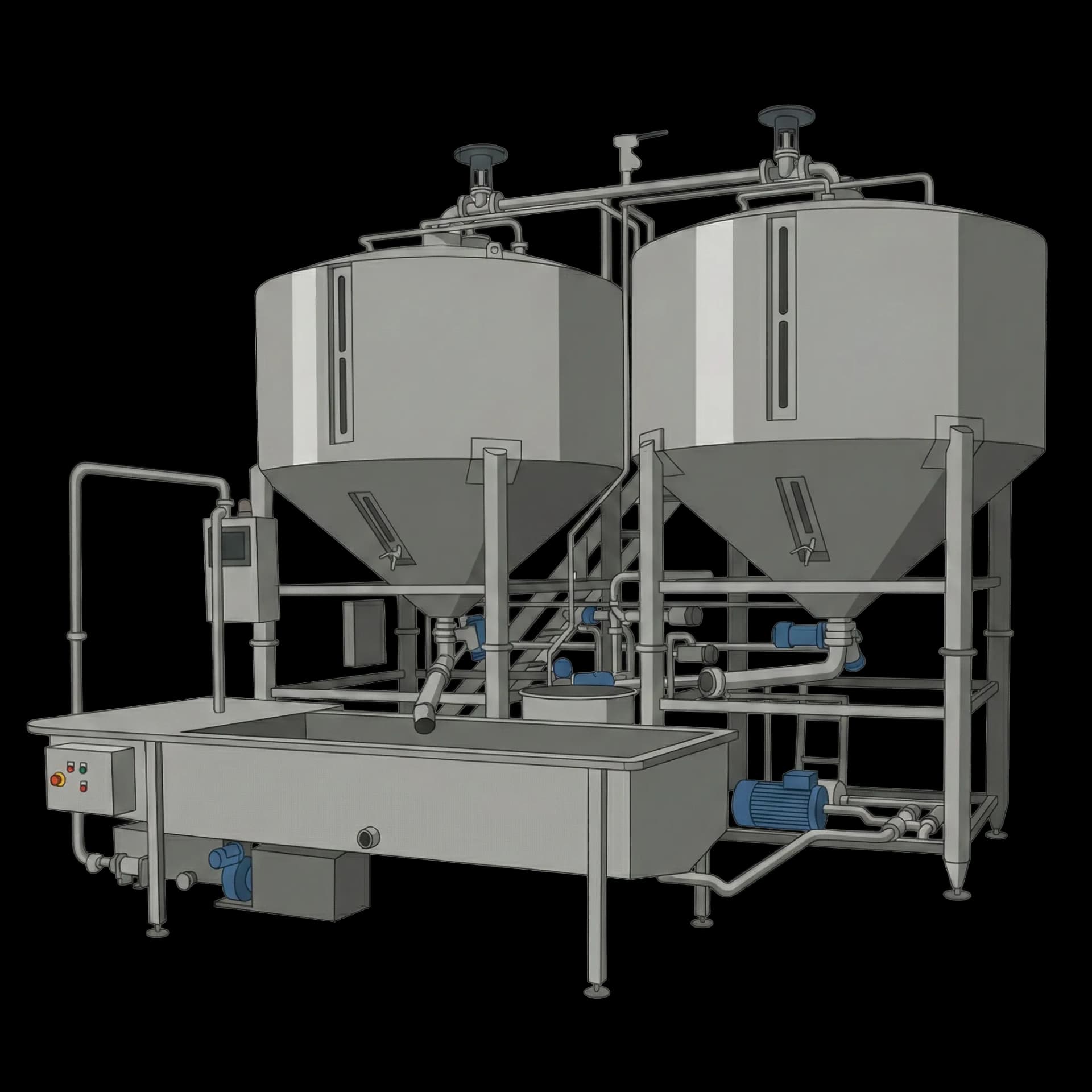 FLOCULADORES +
DESUERADORES