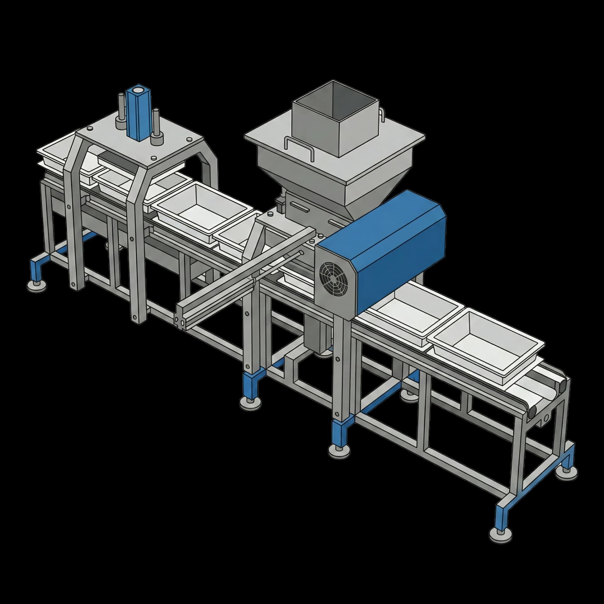 CHEDDAR MILL
PRE-PRESS
FILLING SYSTEM