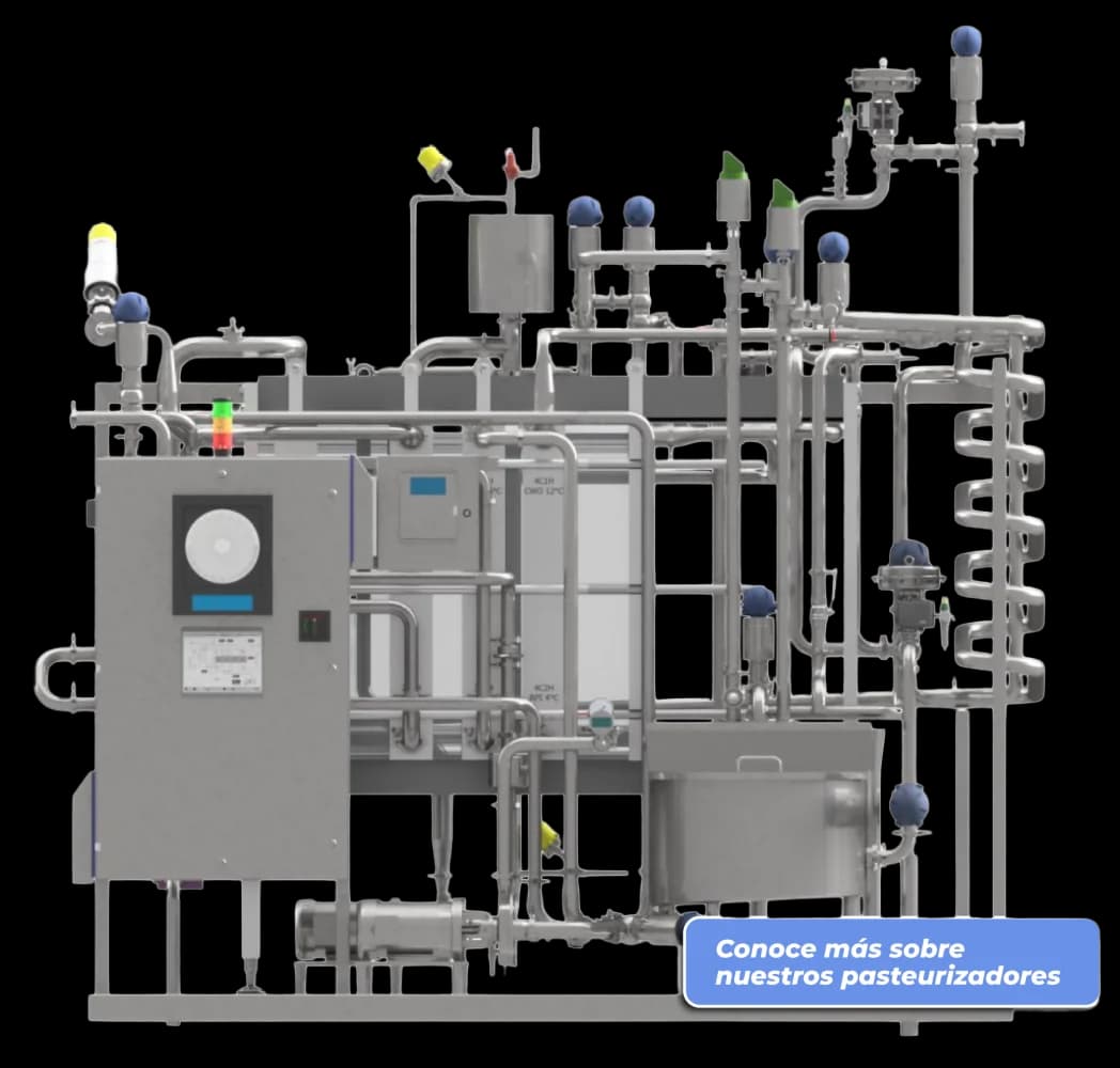 HTST-PMO Pasteurizer for butterfat replacement system